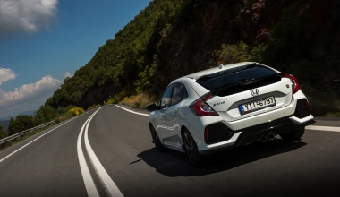 ΟΔΗΓΟΥΜΕ το νέο Honda Civic VTEC Turbo