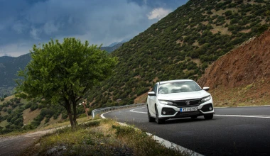ΟΔΗΓΟΥΜΕ το νέο Honda Civic VTEC Turbo