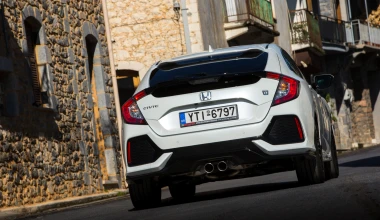 ΟΔΗΓΟΥΜΕ το νέο Honda Civic VTEC Turbo