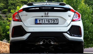ΟΔΗΓΟΥΜΕ το νέο Honda Civic VTEC Turbo