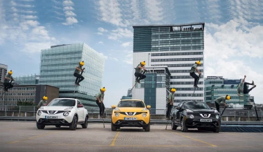 Nissan Juke με 360 action camera (video)