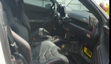 Πόσο κοστίζει μια πλημμυρισμένη Ferrari 458 Italia; 