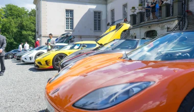 Ρεκόρ συγκέντρωσης ιδιοκτητών αυτοκινήτων Koenigsegg (video)