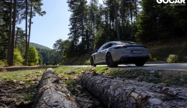 Με την Porsche Panamera 4 E-Hybrid στη λίμνη Δόξα