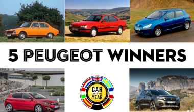 5 Peugeot Νικητές στο Car Of The Year