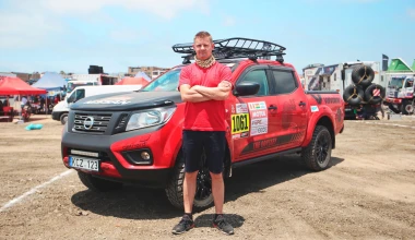 Το Nissan Navara στο Rally Dakar 