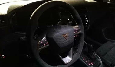 To νέο λογότυπο CUPRA επάνω στο νέο Ibiza