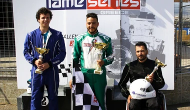 Οι νικητές στην πρεμιέρα του πρωταθλήματος καρτ IAME Series Greece 2018
