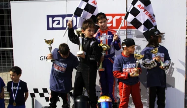 Οι νικητές στην πρεμιέρα του πρωταθλήματος καρτ IAME Series Greece 2018