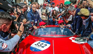 Οι εντυπωσιακές Alfa Romeo στο Mille Miglia (vid)