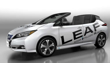 Το Nissan Leaf «έχασε» την οροφή του