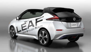 Το Nissan Leaf «έχασε» την οροφή του