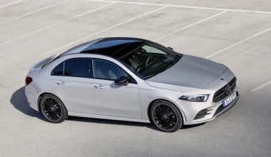 Τιμές και εξοπλισμοί για όλες τις εκδόσεις της A-Class Sedan