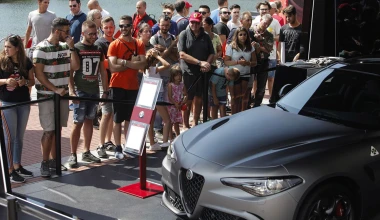 Η Alfa Romeo Sauber F1 έβαλε… φωτιά στο Μιλάνο