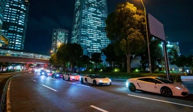 Πάνω από 200 Lamborghini γιορτάζουν στην Ιαπωνία