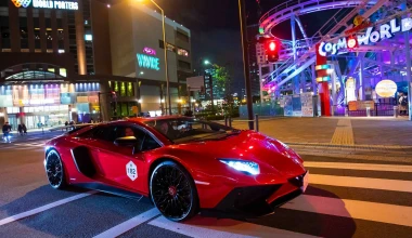 Πάνω από 200 Lamborghini γιορτάζουν στην Ιαπωνία