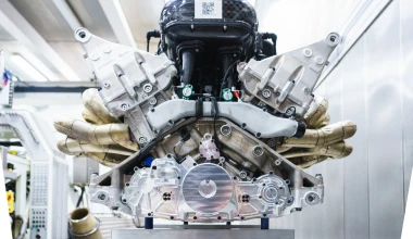 Το V12 μοτέρ της Aston Martin Valkyrie (video)