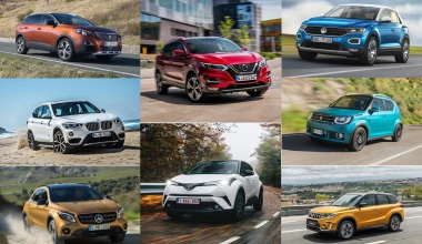 Top 10 SUV σε πωλήσεις στην Ελλάδα το 2018