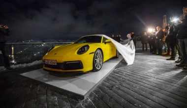  «Πέταξε» πάνω από τα 1.400 μέτρα η νέα Porsche 911