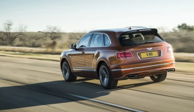 Bentley Bentayga Speed: Το πιο γρήγορο SUV (vid)