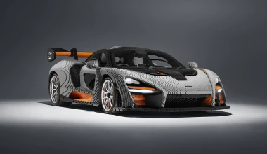 Το ομοίωμα από LEGO της McLaren Senna ζυγίζει 500 κιλά περισσότερο από το κανονικό μοντέλο