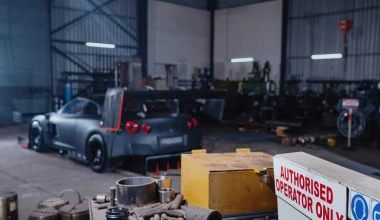 Τεράστια αεροτομή στη... μάσκα του GT-R;