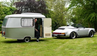 Porsche 911 Carrera 3.2 Speedster με ασορτί trailer