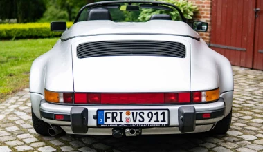 Porsche 911 Carrera 3.2 Speedster με ασορτί trailer