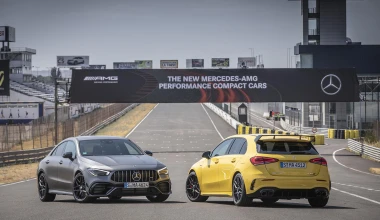 Πρώτη οδήγηση: Mercedes AMG A45S & CLA 45S - Πυροβολαρχία Mercedes 