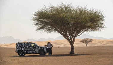Ο Ερυθρός Σταυρός δοκιμάζει το νέο Land Rover Defender (video)