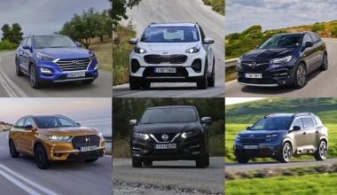 Δοκιμή 6 compact SUV με κινητήρα έως 1.6 diesel: Άνεση και οικονομία