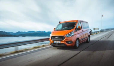 Ζώντας την περιπέτεια στη Νορβηγία με το Ford Transit Custom Nugget