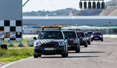 Τα MINI John Cooper Works στην πίστα των Μεγάρων