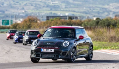 Τα MINI John Cooper Works στην πίστα των Μεγάρων