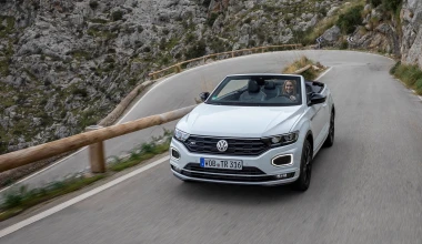 Δες τις εκδόσεις και τους κινητήρες του Volkswagen T-Roc Cabriolet