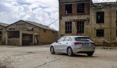 Με την Mercedes Benz A-Class στην Παραλιακή Σουνίου. Στην αφρόκρεμα με την αφρόκρεμα 