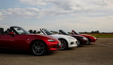 Αφιέρωμα Mazda MX-5: Τέσσερις γενιές Jinba-Ittai