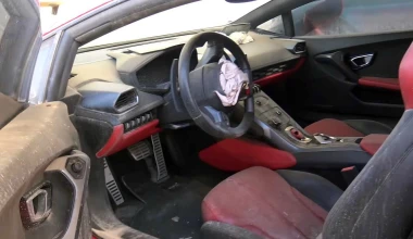 Μια μάντρα γεμάτη παρατημένα supercar και πολυτελή οχήματα (video)