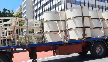 H νέα όψη στην κάτω πλευρά της πλατείας Συντάγματος (φωτογραφίες)