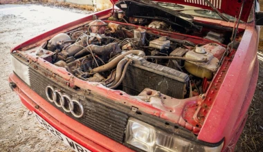 Ένα Audi Quattro χαμένο στο χρόνο