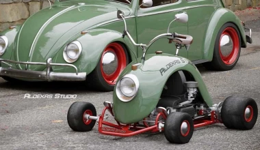 Φτερό από Volkswagen Beetle έγινε… στιλάτο Go-Kart