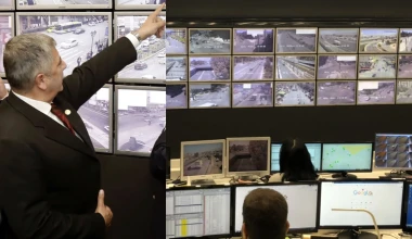 Εικόνα από 250 κάμερες σε 44 οθόνες: Το GOCAR στο Κέντρο Διαχείρισης Κυκλοφορίας