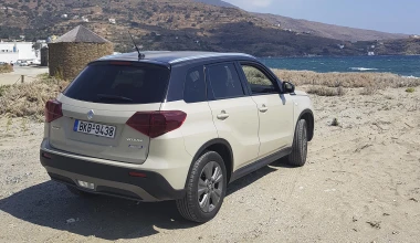 Mε το Suzuki Vitara Hybrid 2WD στην Άνδρο: Σημείο των καιρών