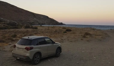 Mε το Suzuki Vitara Hybrid 2WD στην Άνδρο: Σημείο των καιρών