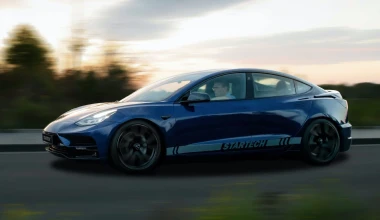 Με σπορ πινελιές το Tesla Model 3