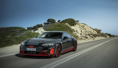 Οδηγούμε το ηλεκτρικό Audi RS e-tron GT των 646 ίππων, στη Ρόδο!