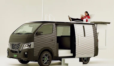 Nissan NV350 Office Pod Concept: Πάει την τηλεργασία σε άλλο επίπεδο (+video)