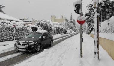 Μήδεια: Η Αθήνα στα λευκά (φωτογραφίες)