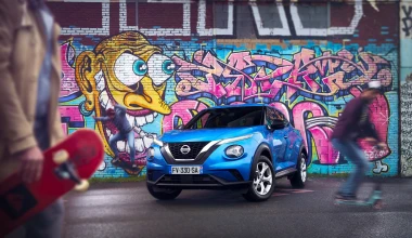 Το Nissan Juke ποζάρει!