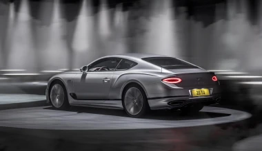 Η νέα Bentley Continental GT Speed με την τελική των 330+ km/h